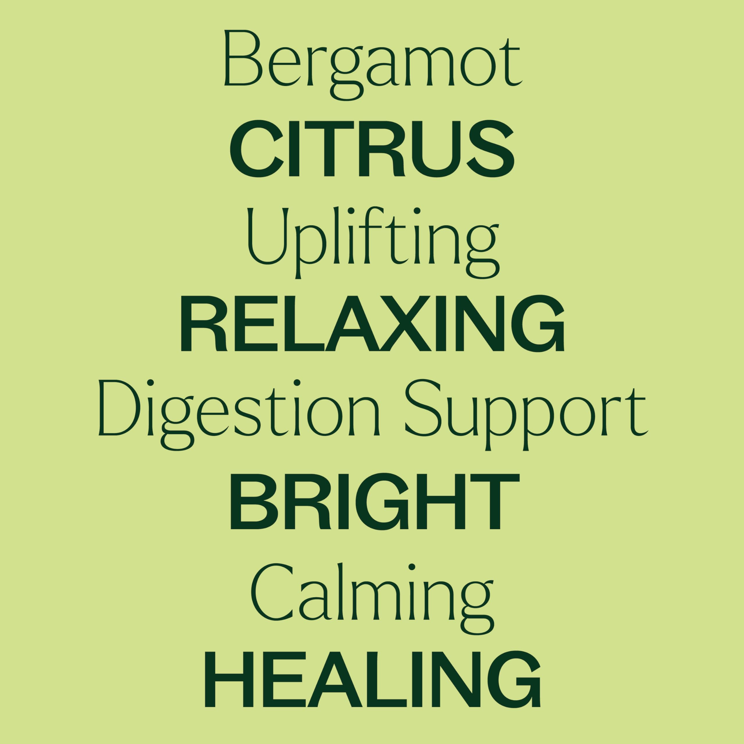 Plant Therapy bergamot aroma diffusion illustrating layered scent