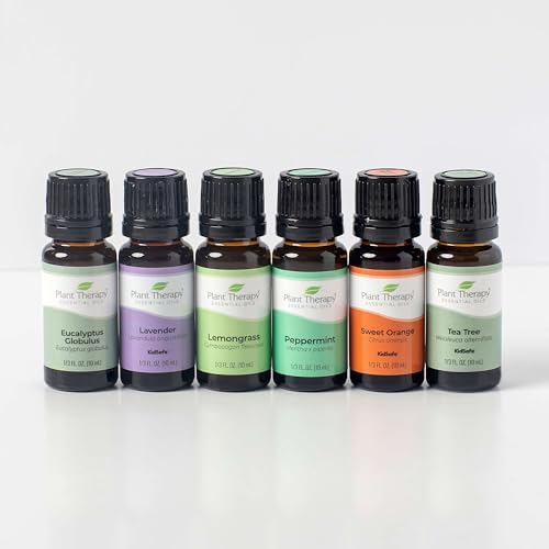Plant Therapy Breathe Easy Eucalyptus 10ml bottle for fresh ambience.