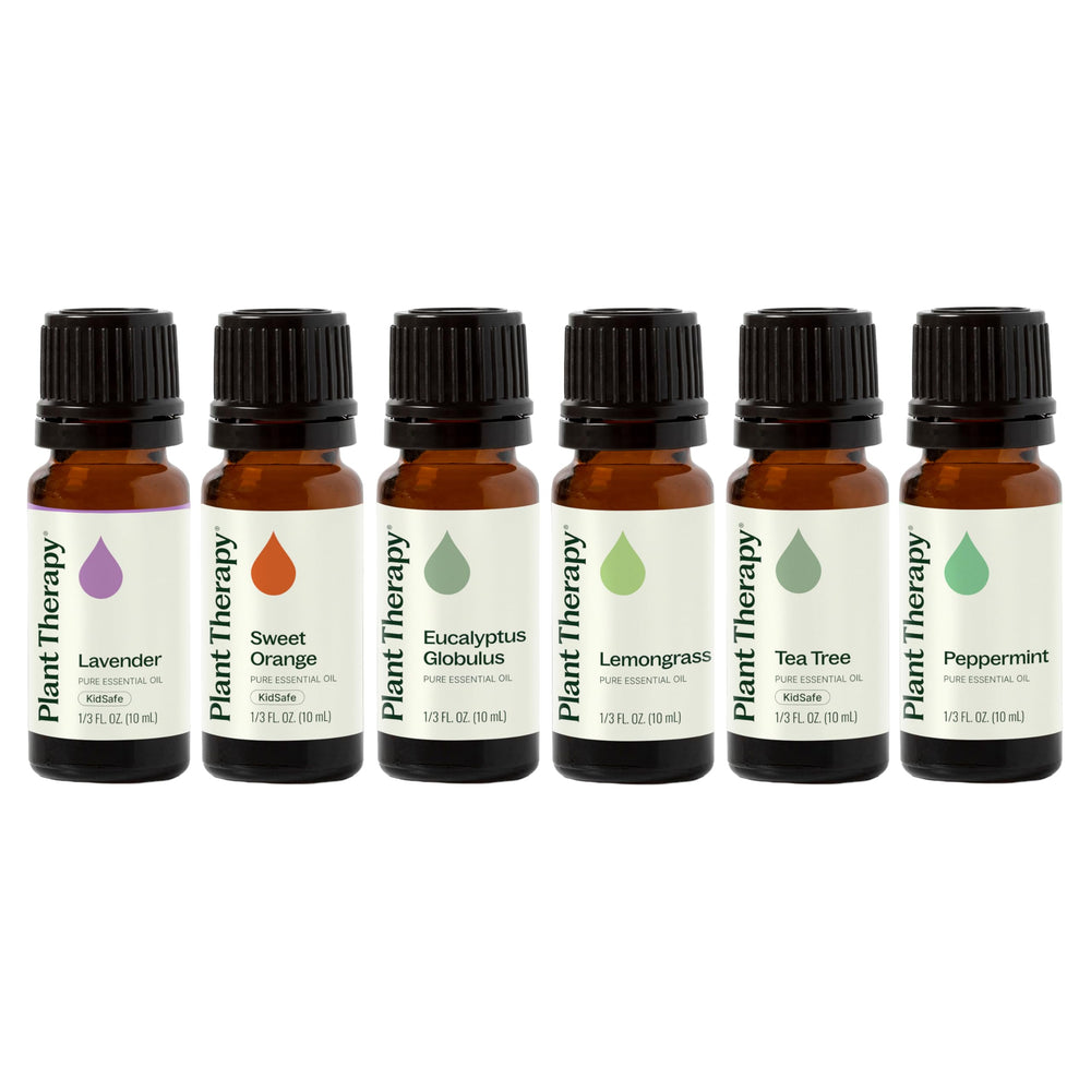 Plant Therapy Breathe Easy Lavender 10ml bottle for calming aromatherapy.