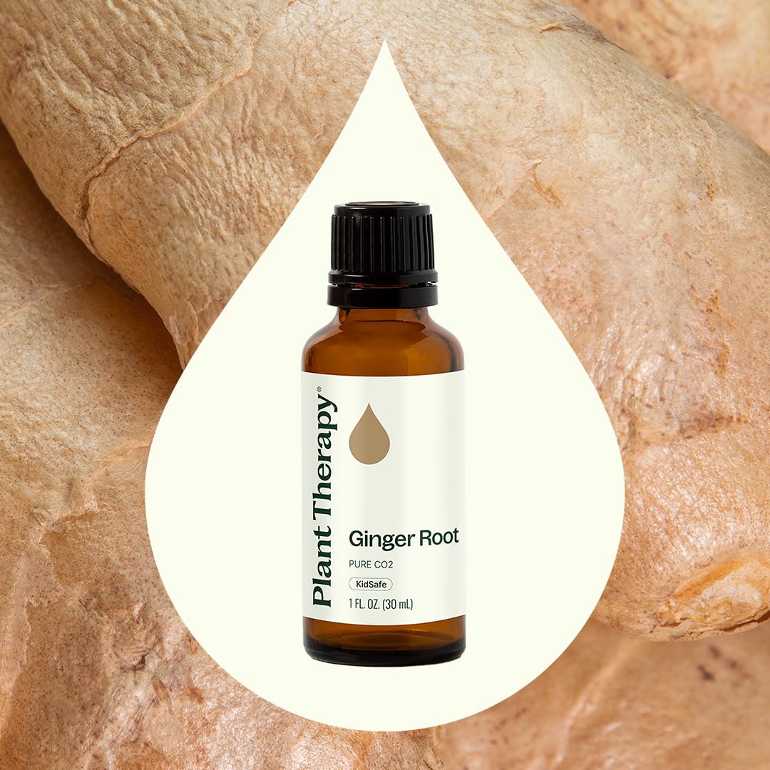 Plant Therapy Ginger Root CO2 dropper enables precise dilution for safe topical use