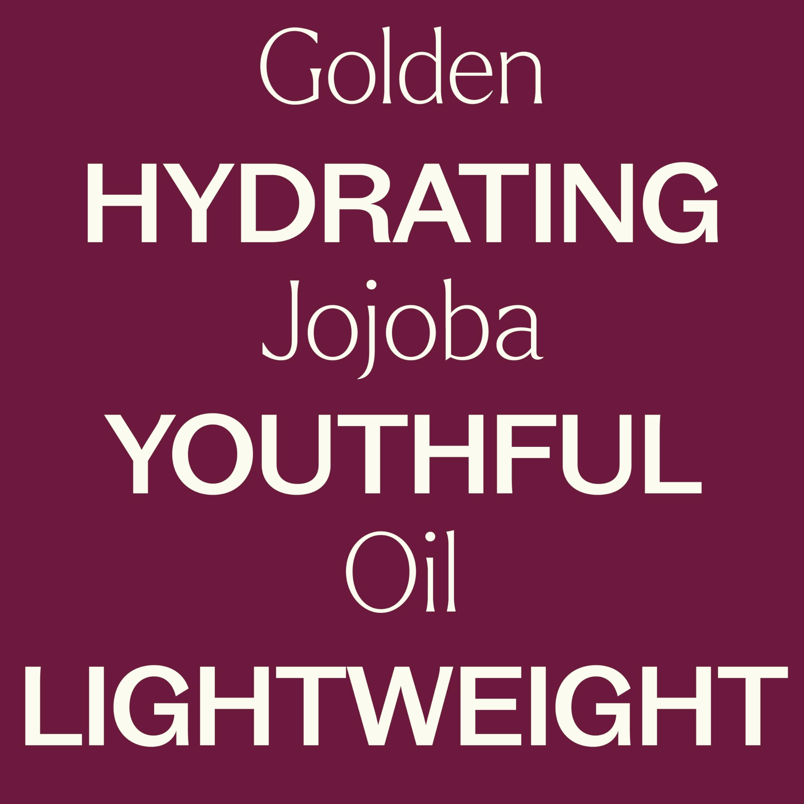 Plant Therapy Jojoba Golden Carrier Oil bottle highlights natural golden hue