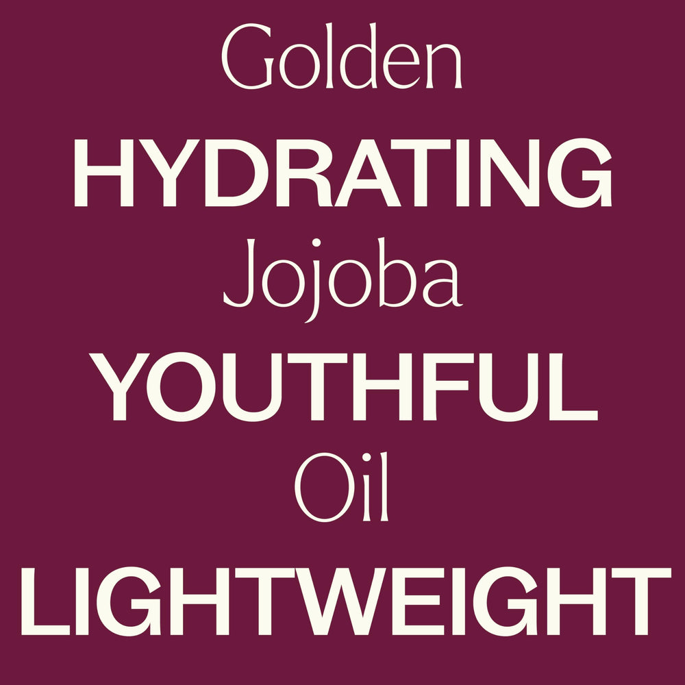 Plant Therapy Jojoba Golden Carrier Oil bottle highlights natural golden hue