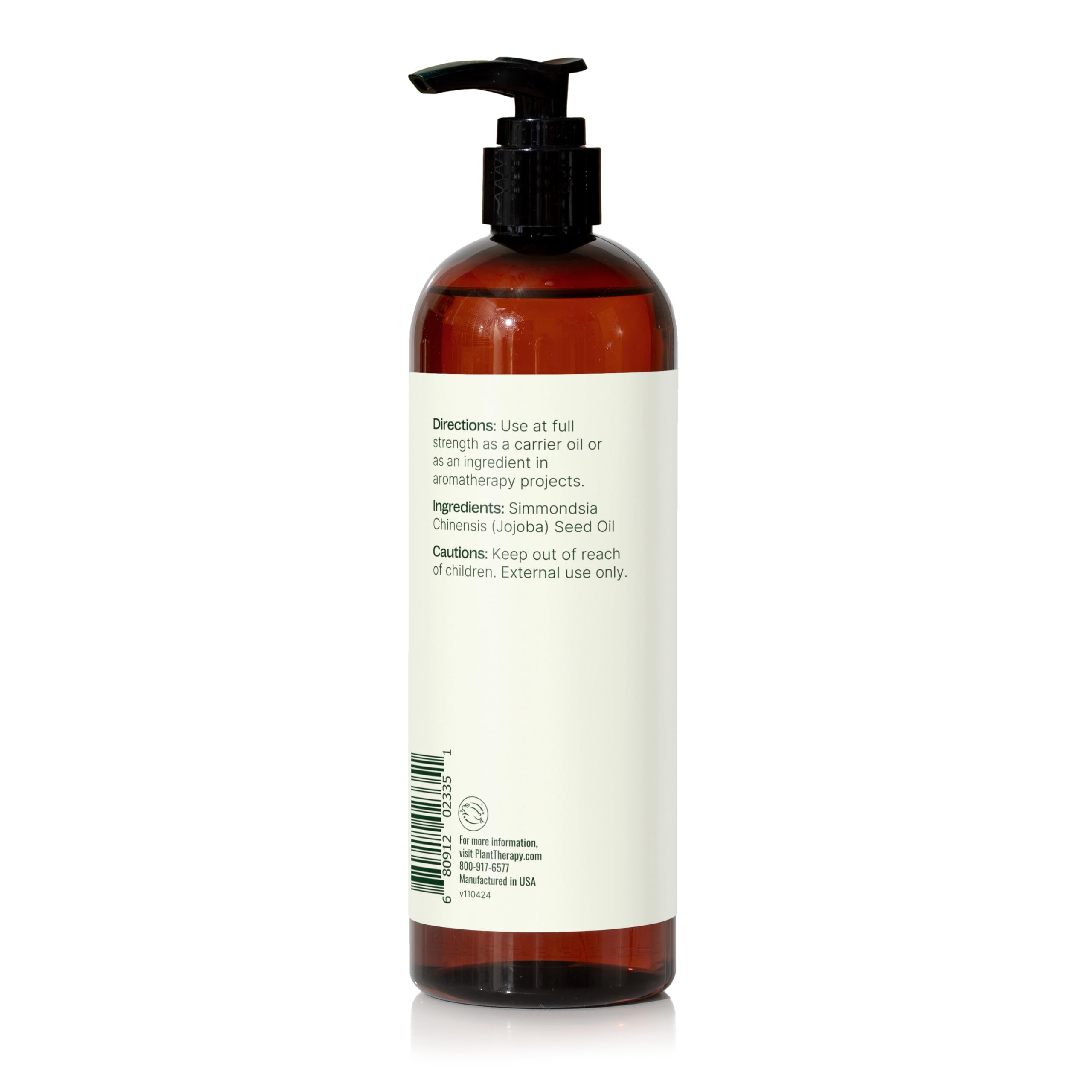 Plant Therapy Jojoba Golden Carrier Oil 16 oz packaging