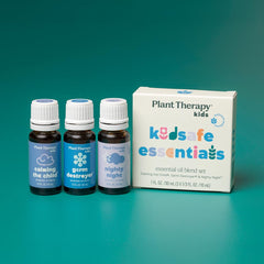 Plant Therapy GC-MS report image highlighting quality assurance for KidSafe oils.