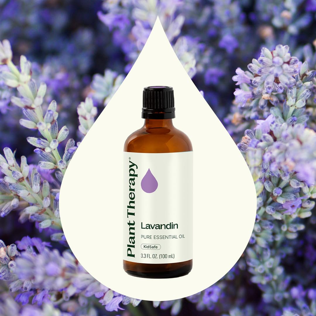 Lavandin essential oil diffuser blend by Plant Therapy ready for diffusion