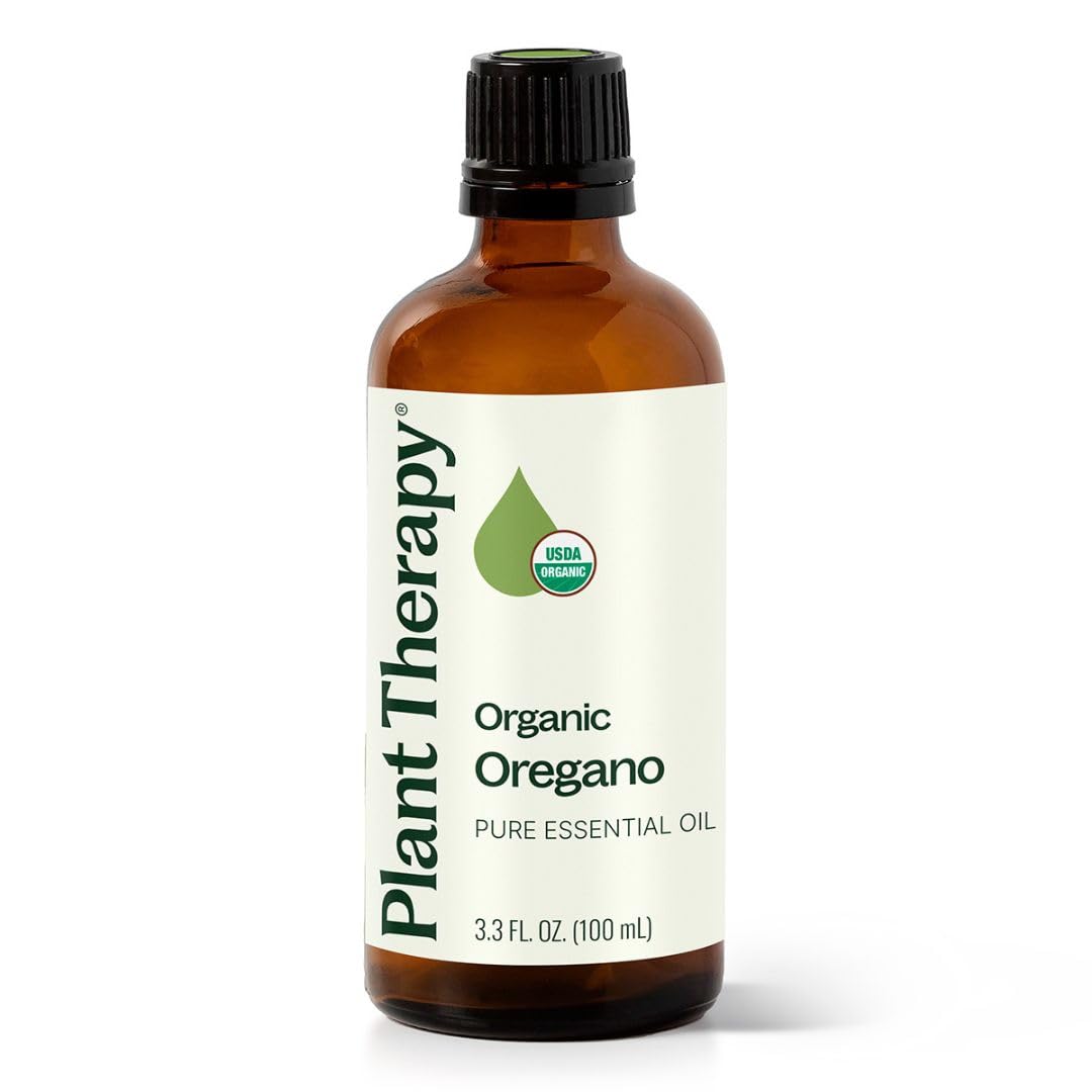 Plant Therapy oregano oil bottle for diffuse aroma and blends