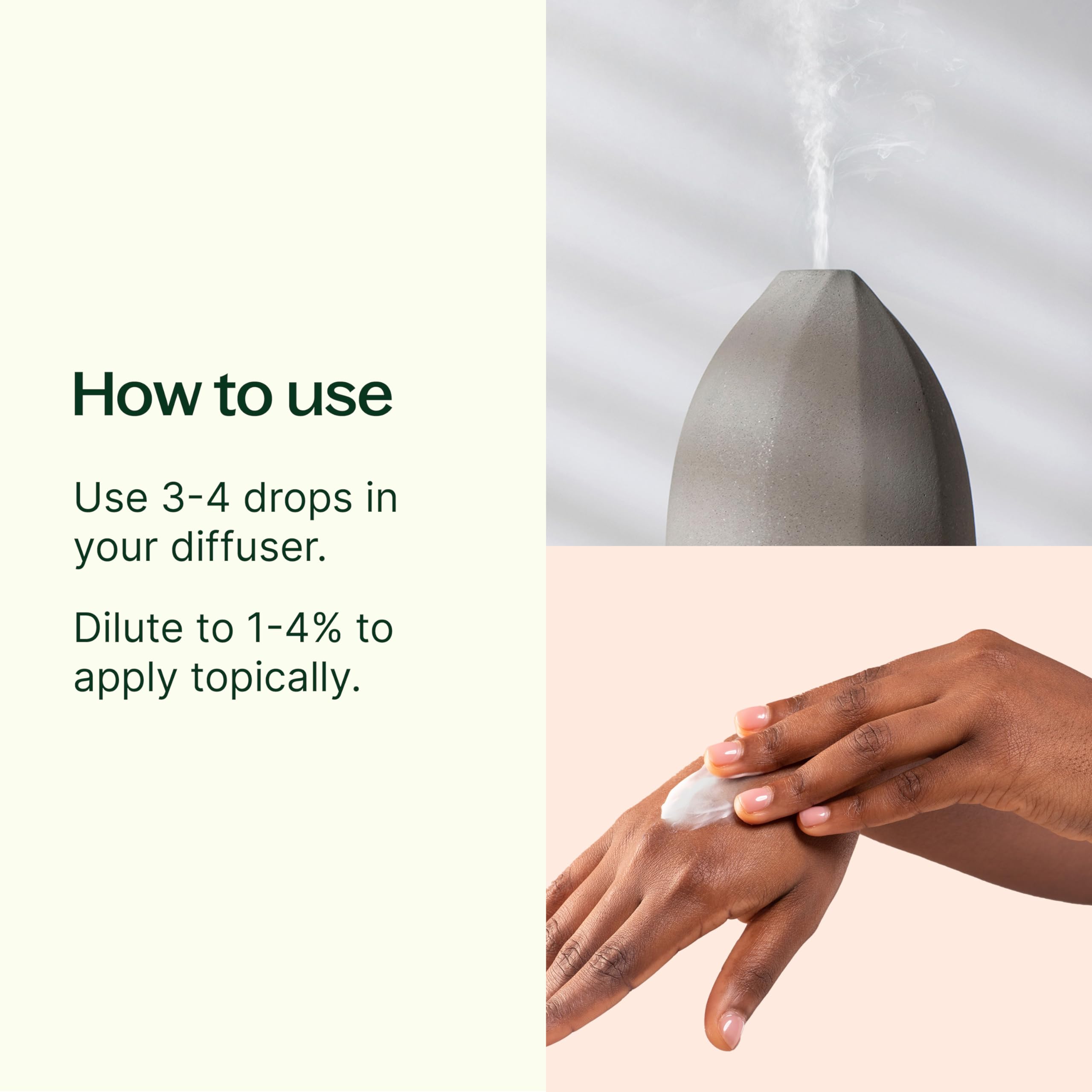Plant Therapy Pink Grapefruit pour demonstrates quick aroma release