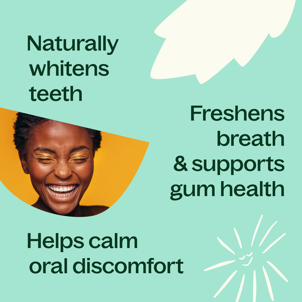 Plant Therapy Organic Pulling Oil mint oil drop conveys cooling aroma and breath-freshening potential.