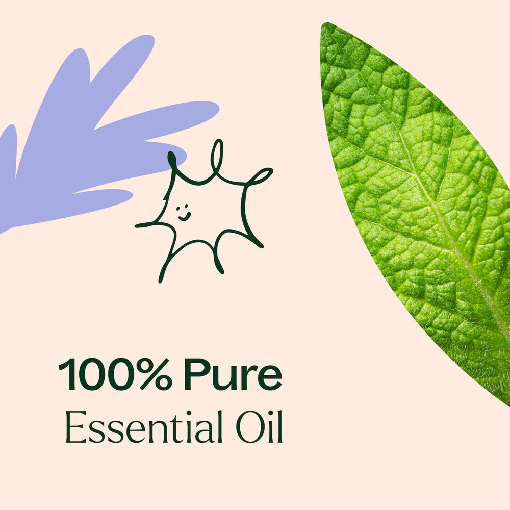 Respir Aid diluted in carrier oil for chest treatment