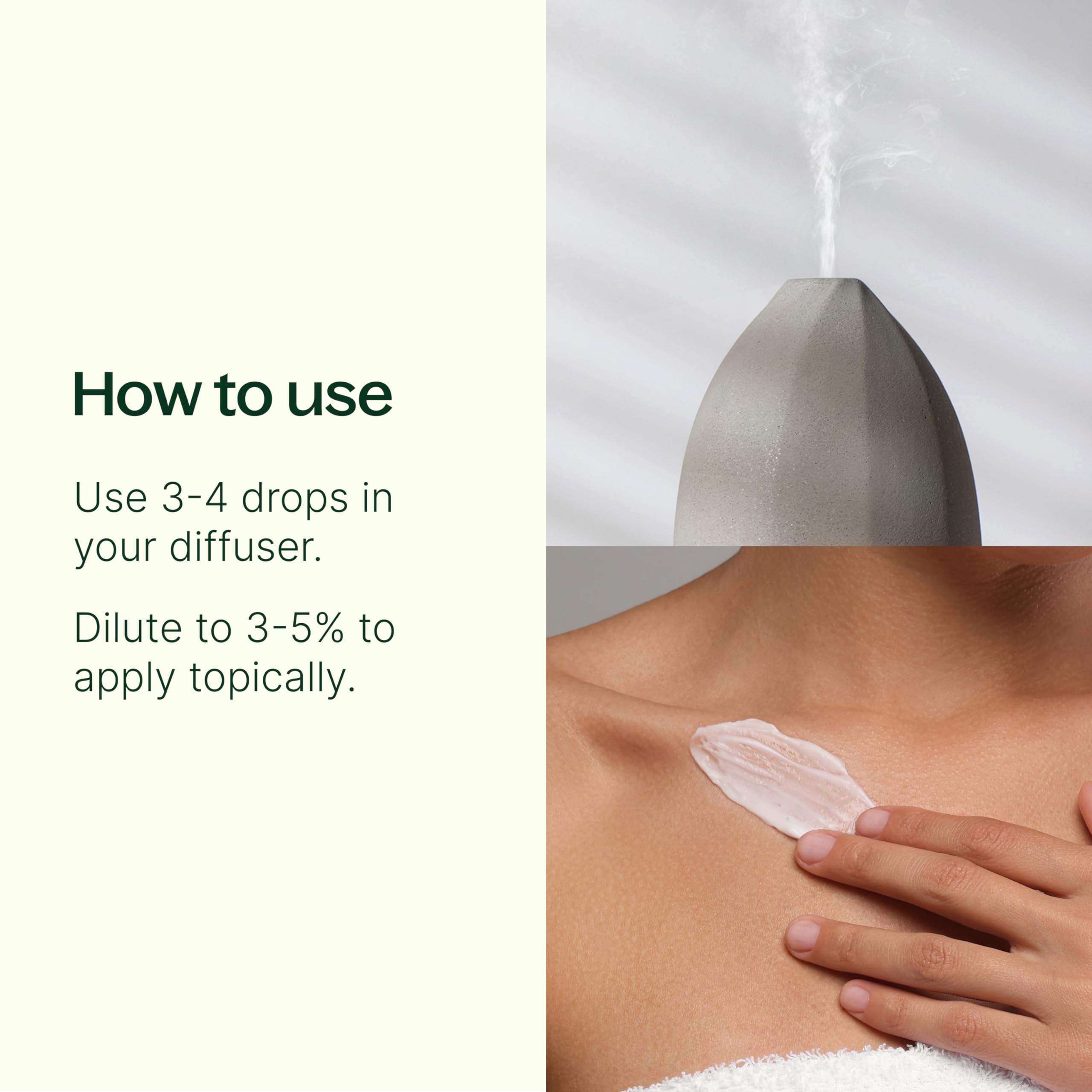 Respir Aid used for steam inhalation to support clearer breathing