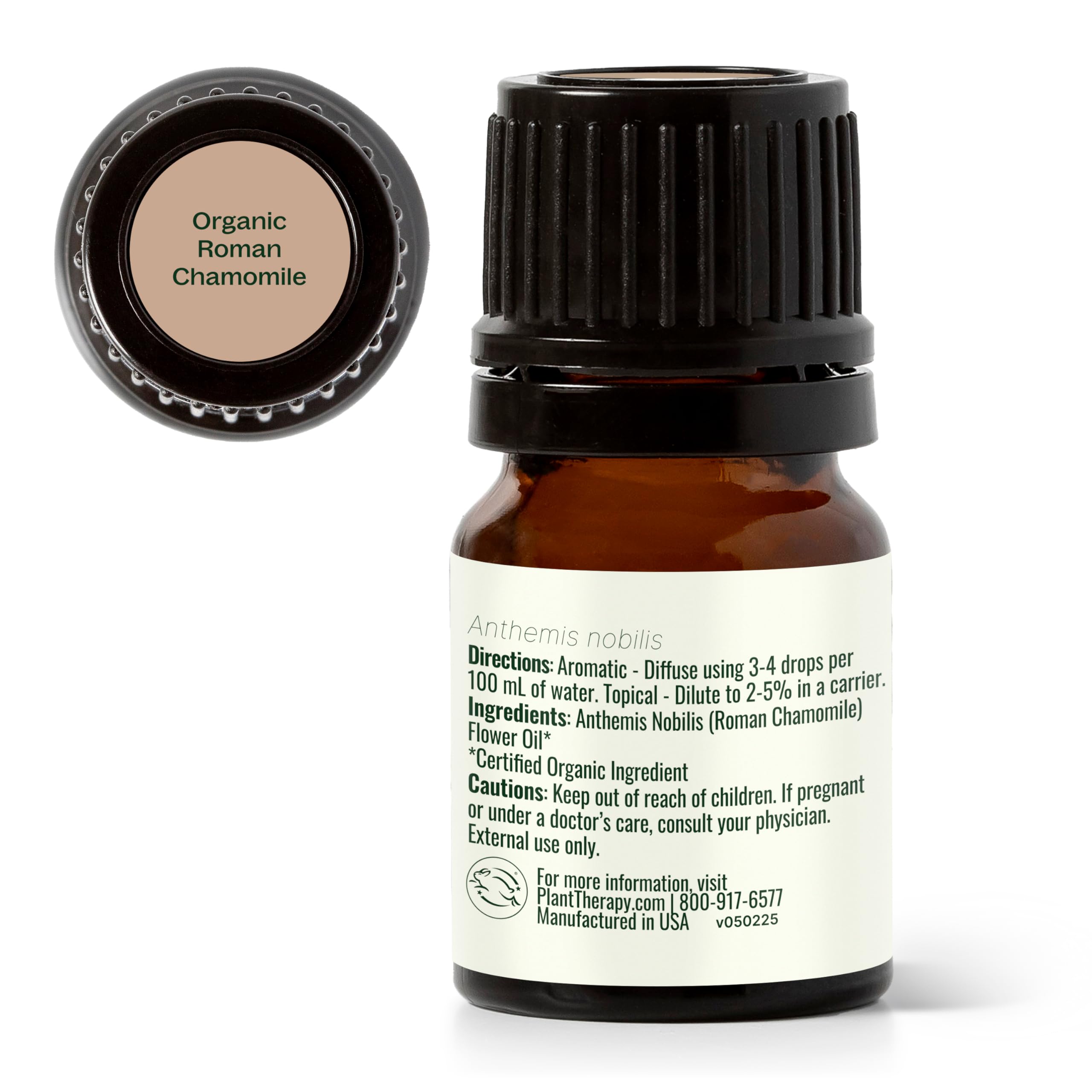 Bright scene of a diffuser with Plant Therapy Chamomile oil for calm.
