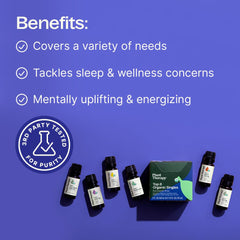 Plant Therapy Top 6 Organic Set lavender bottle for relaxing evenings