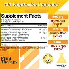 Plant Therapy turmeric extract 95% curcuminoids close-up highlighting antioxidant potential.