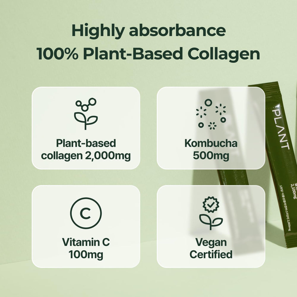 PLANT vitamin C immune-support powder packet for daily defense