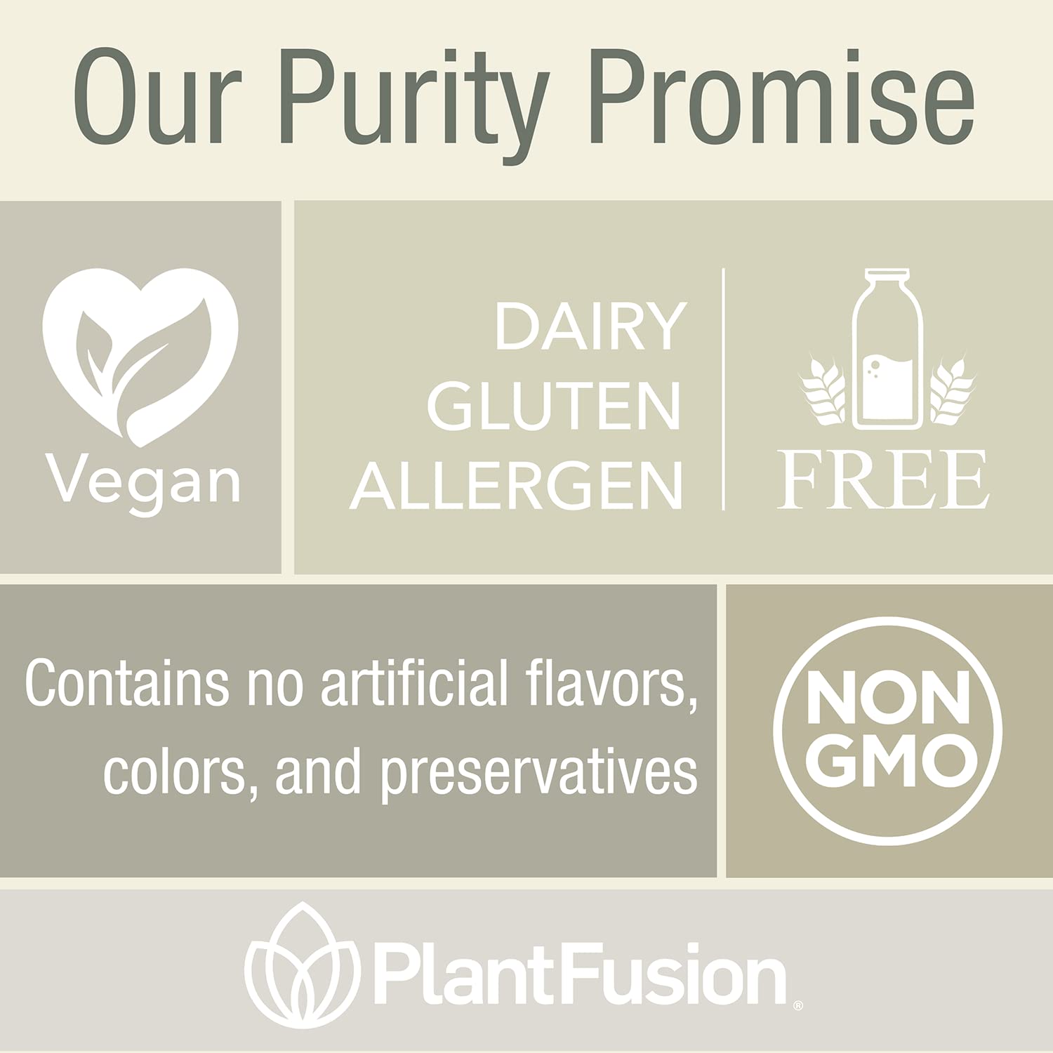 Creamy vanilla smoothie prepared with PlantFusion Complete Lean