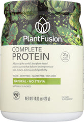 Flavor Pure blend with monk fruit lucuma and yacon flavors in PlantFusion packaging