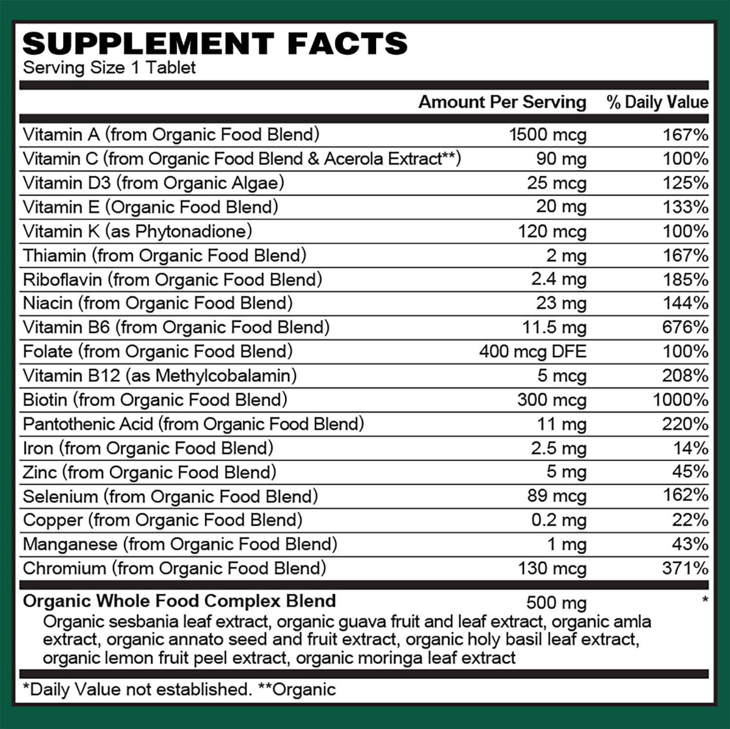 Non-GMO gluten-free dairy-free vegan certification on PlantFusion label.