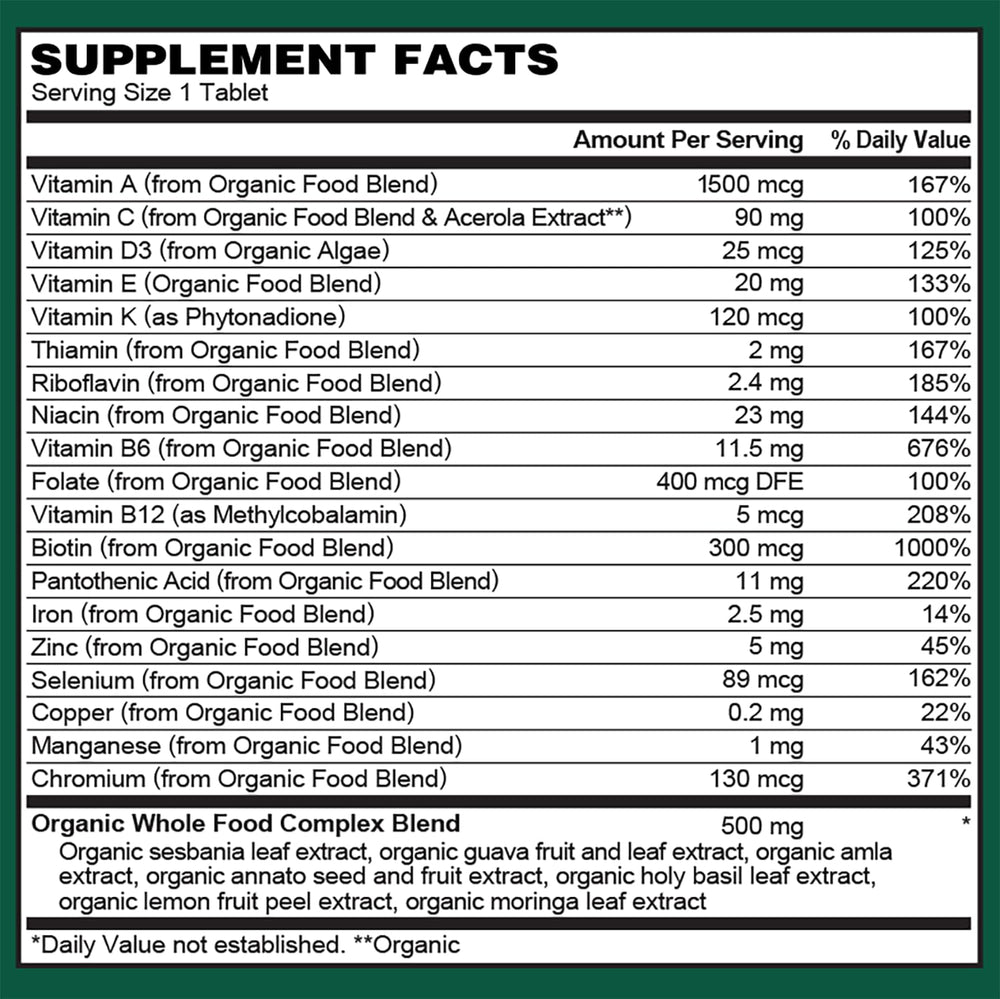 Non-GMO gluten-free dairy-free vegan certification on PlantFusion label.