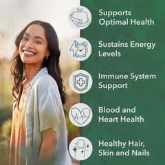 PlantFusion Organic Whole-Food Blend ingredients such as shiitake and moringa.