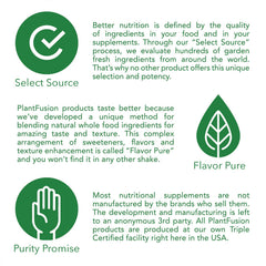 PlantFusion vegan collagen powder vanilla beans closeup for aroma