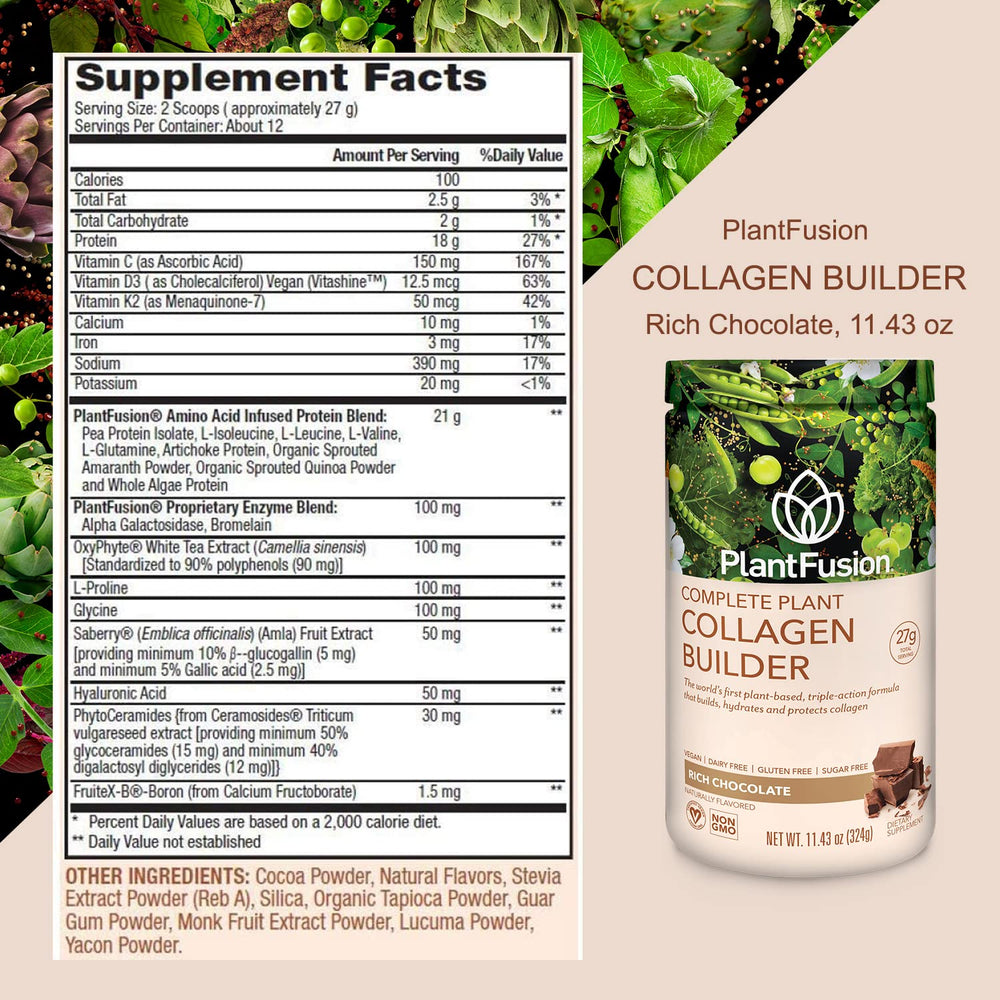 PlantFusion collagen shake mixer shown for convenient everyday beverages boosting hydration.