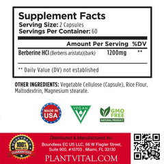 Pantry storage of PlantVital Berberine bottles for easy accessibility.