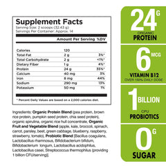Plantvital gluten-free symbol on tub indicating gluten-free protein option
