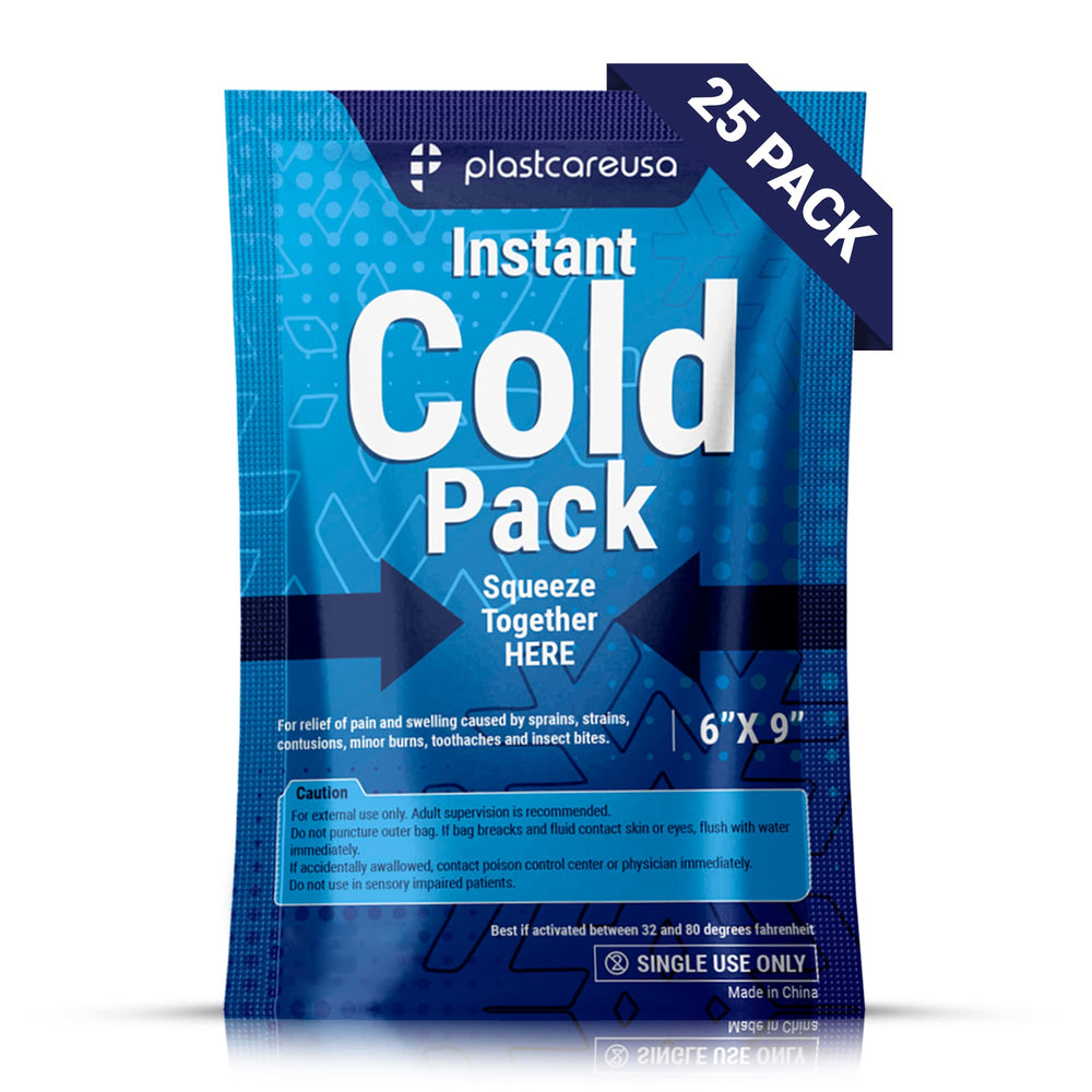 PlastCare USA instant ice pack activation for quick relief