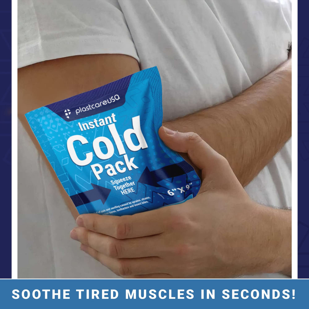 Single-use cold pack delivers temporary numbness without fridge