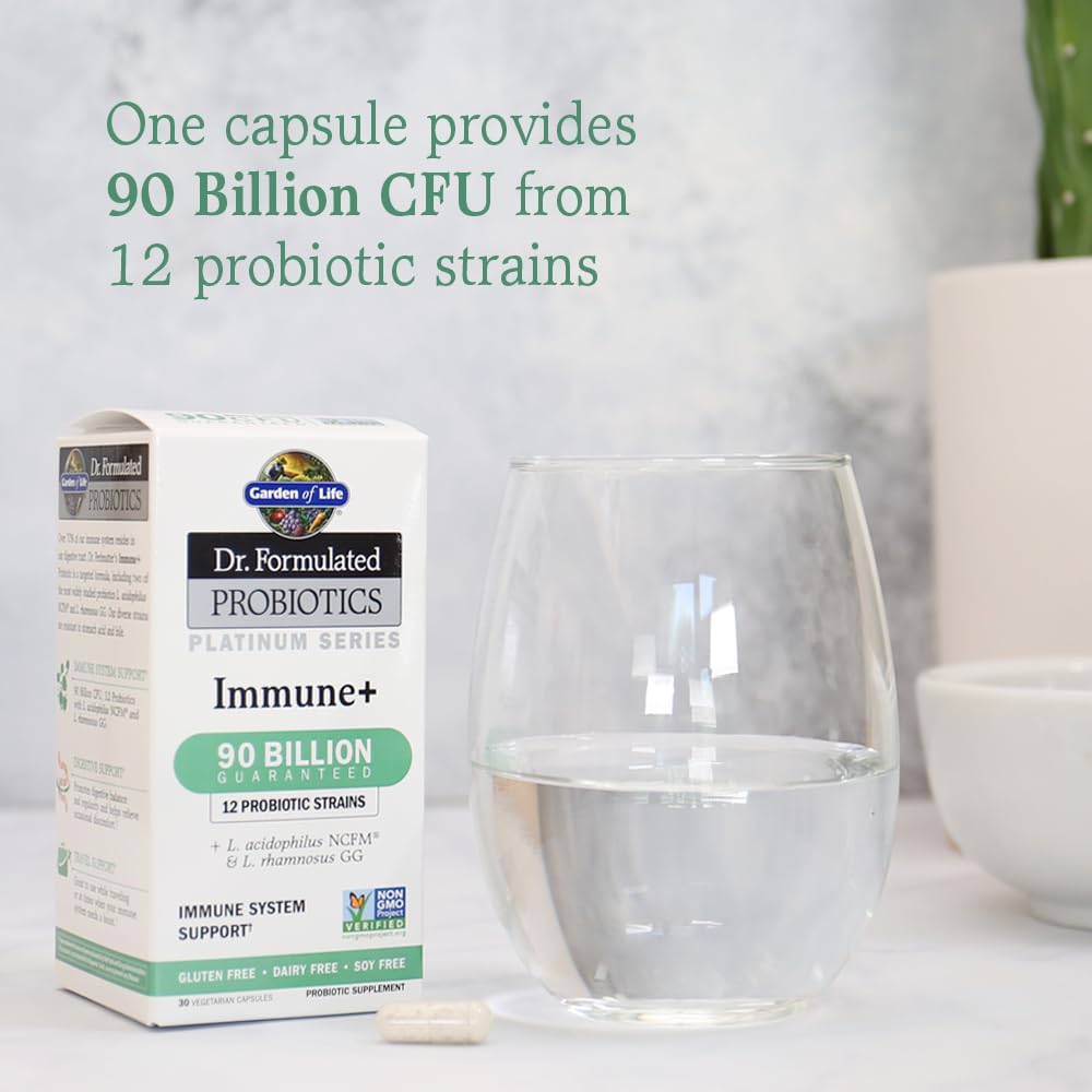 Platinum Series packaging showcasing premium probiotic line.