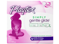 Playtex Gentle Glide 3-layer design providing a protective barrier against leaks.