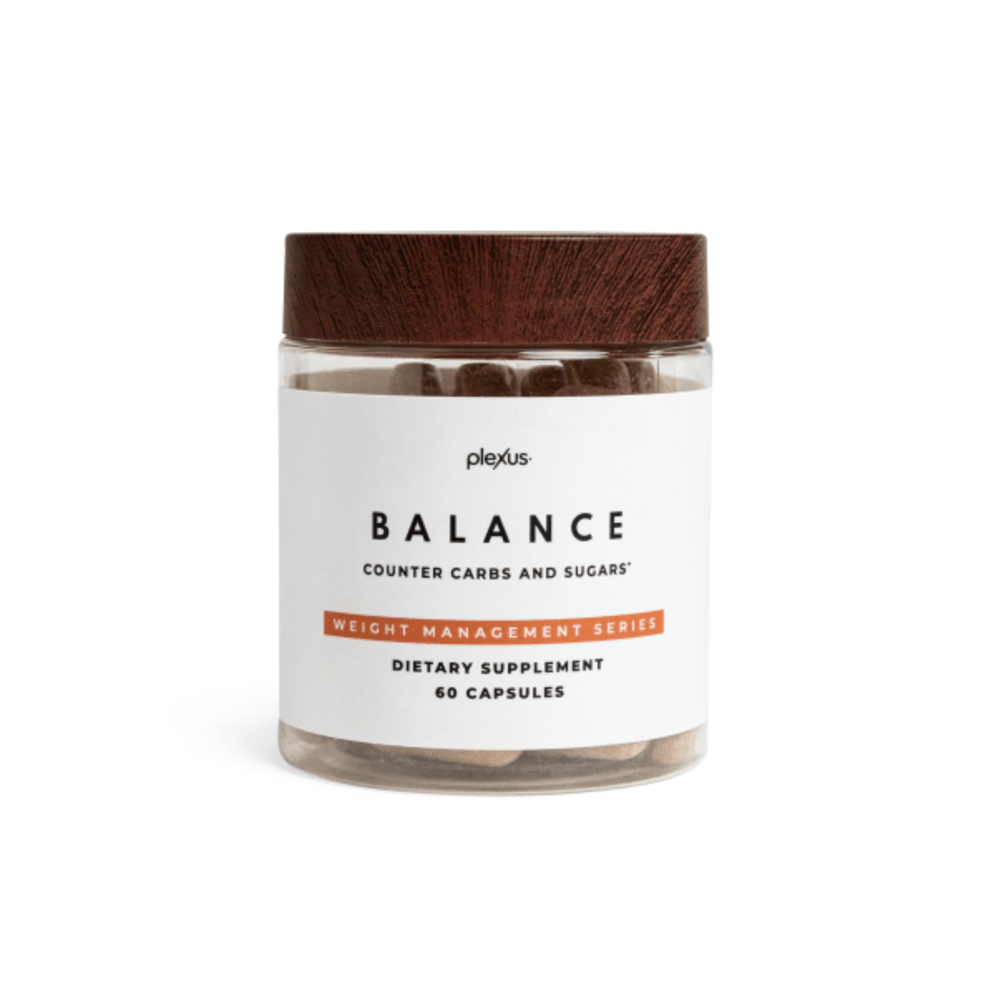 Plexus Balance bottle with front label highlighting energy support.