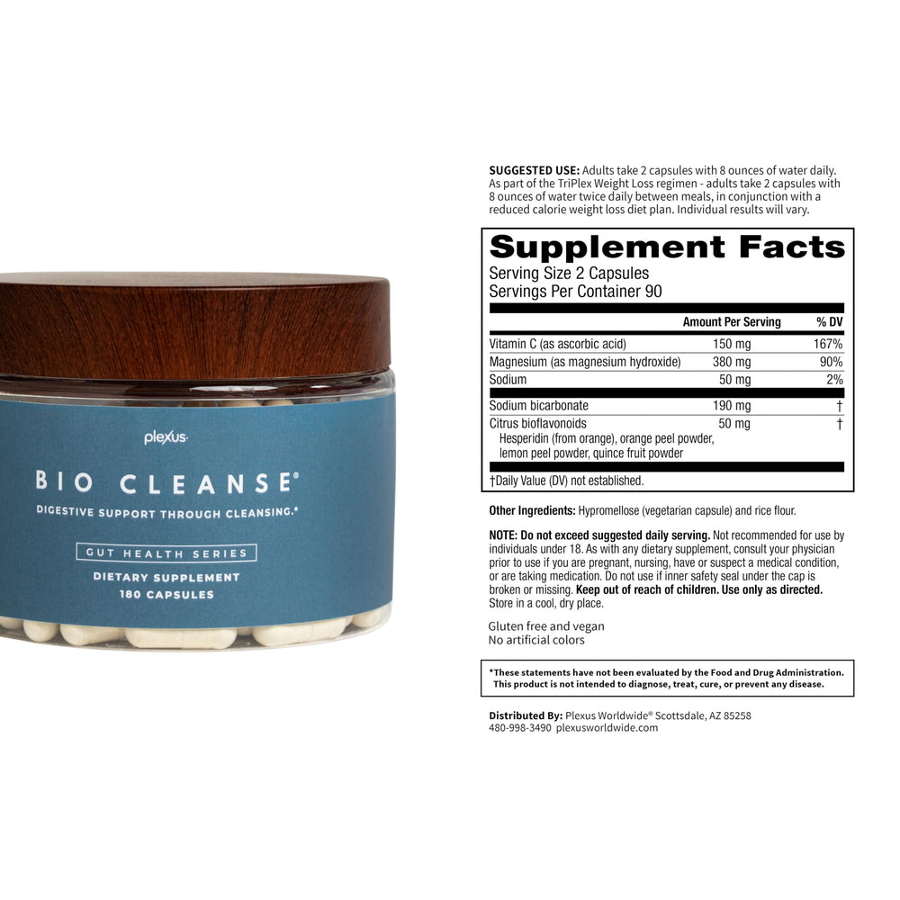 Plexus Bio Cleanse daily-use packaging suitable for an effortless routine.