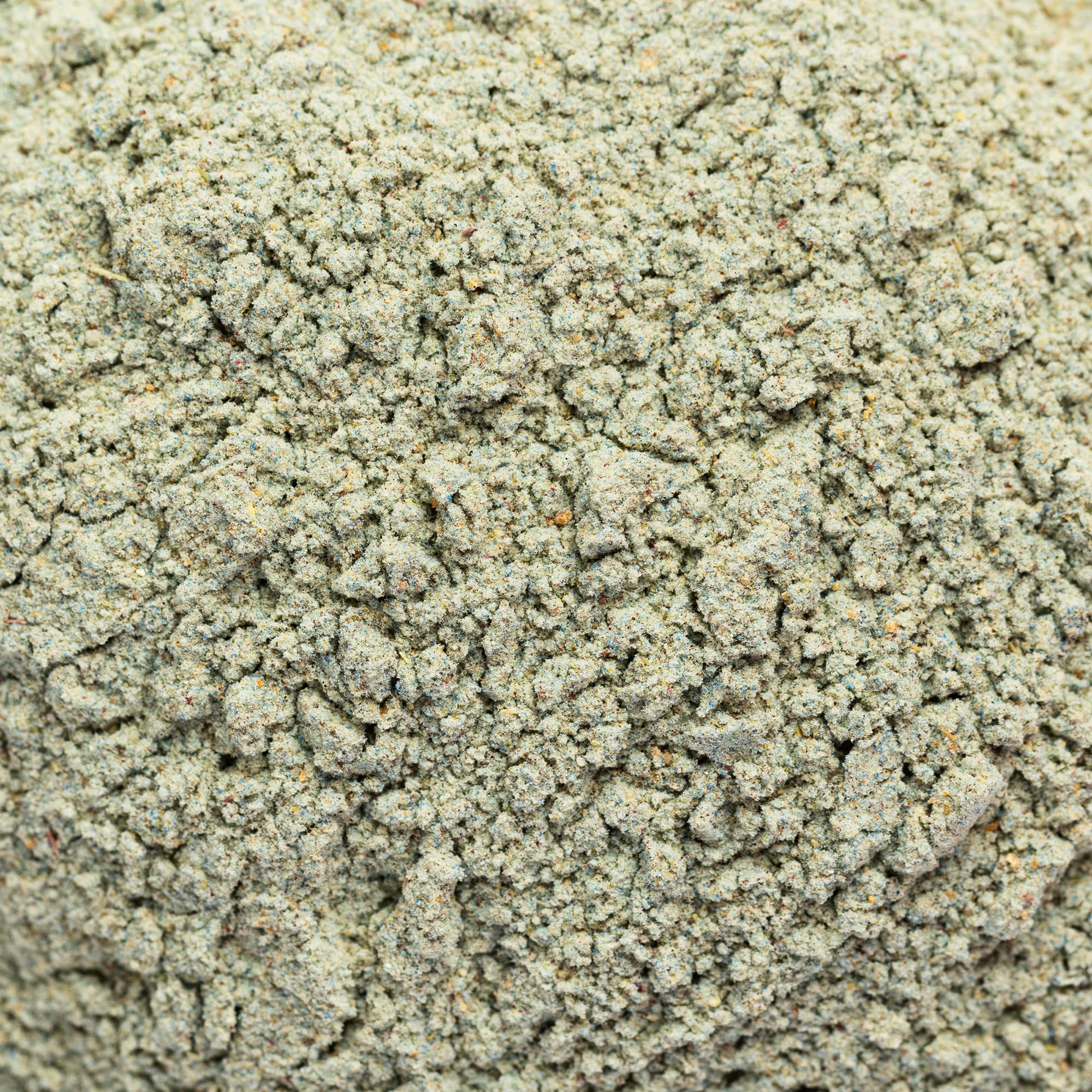 Plexus Greens packaging with reforestation badge signals sustainable impact