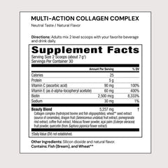 Plexus Multi-Action Collagen powder texture close-up highlights collagen support for skin.