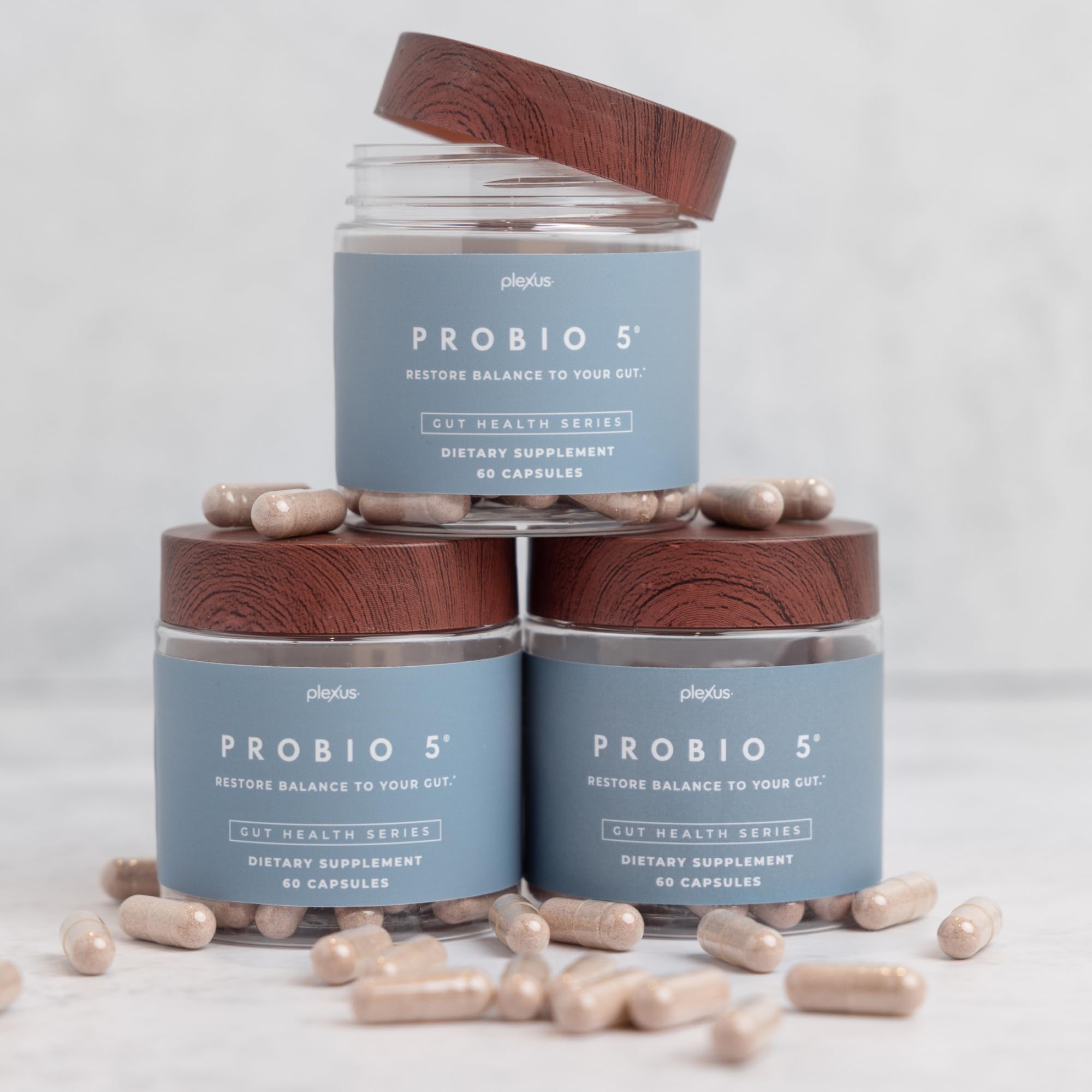 Plexus ProBio enzyme blend packaging highlighting digestion support