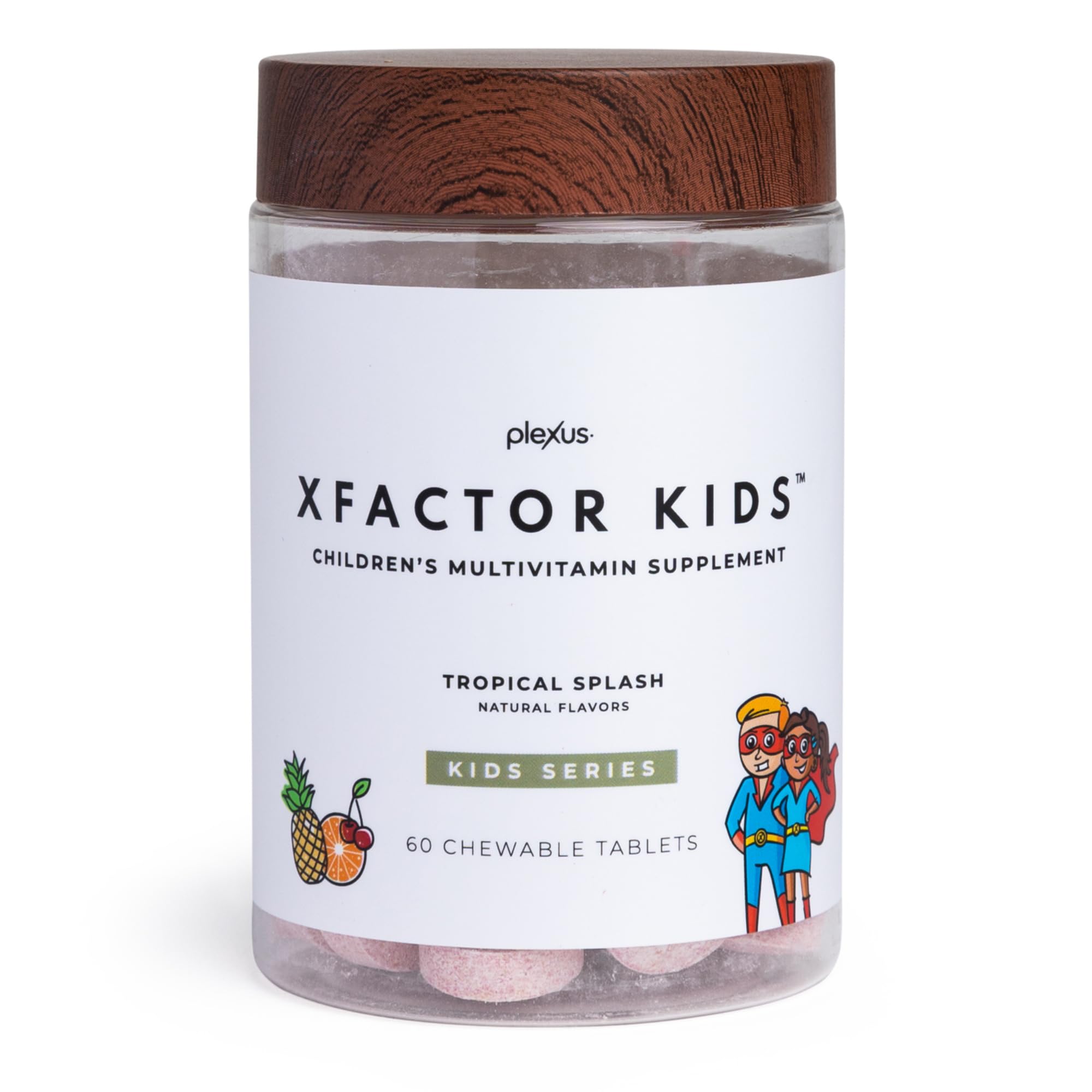 Plexus Xfactor Kids chewable tablets support growth and immune health.