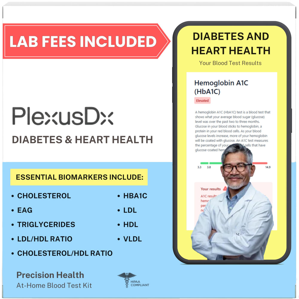 PlexusDx A1C home test kit overview for convenient health monitoring.
