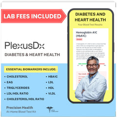 PlexusDx A1C home test kit overview for convenient health monitoring.