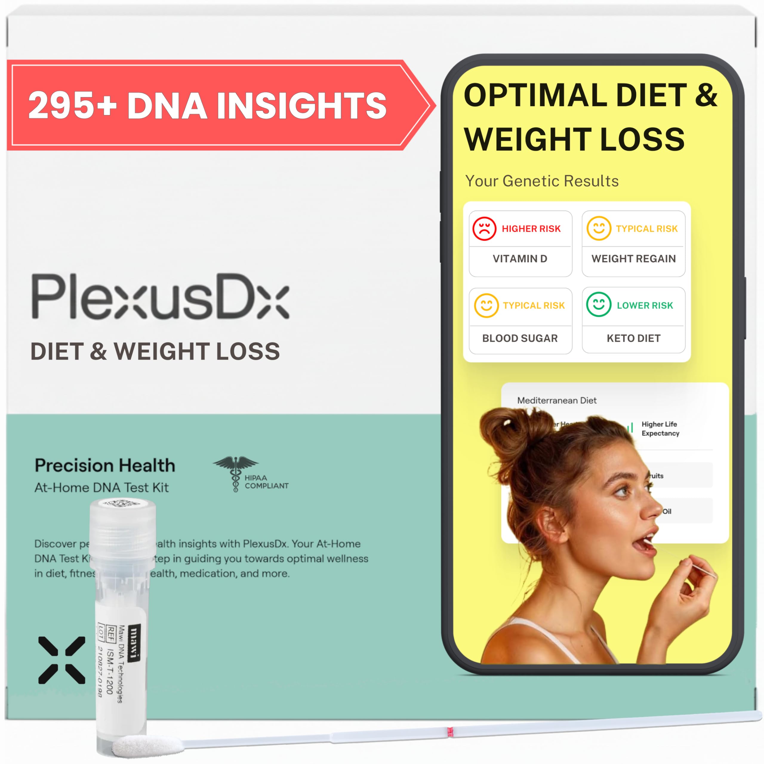 PlexusDX DNA kit unboxing reveals potential weight insights.