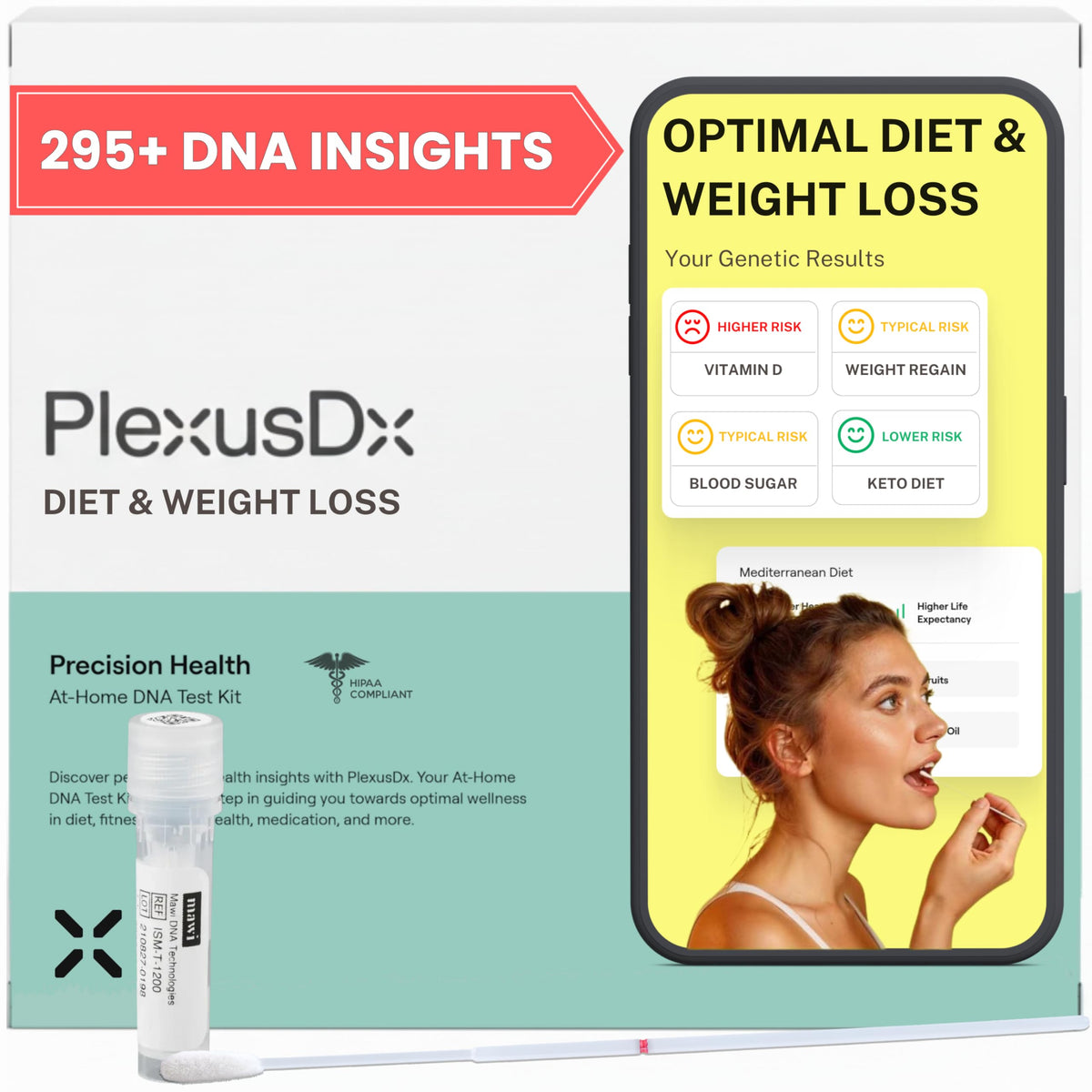 PlexusDX DNA kit unboxing reveals potential weight insights.