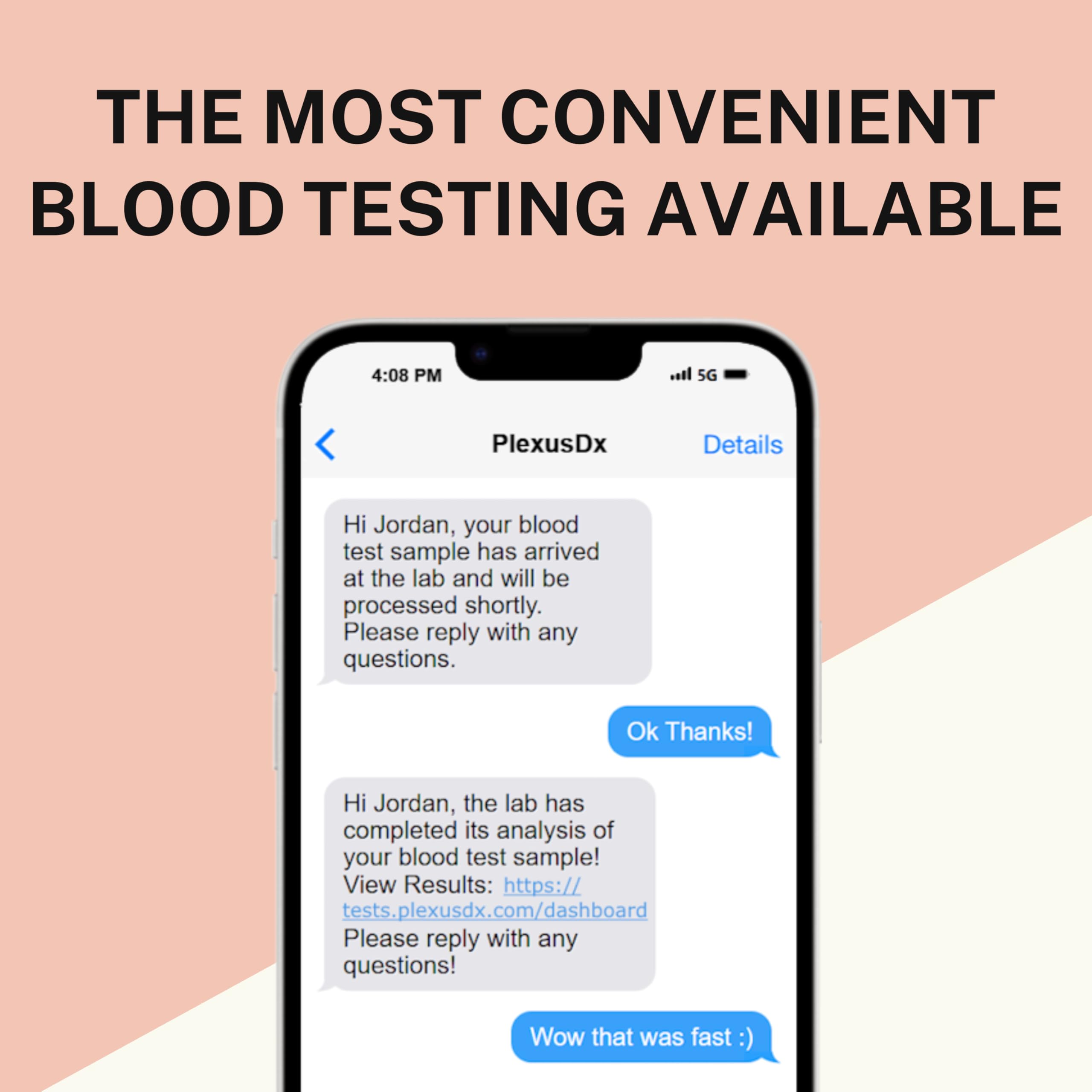 PlexusDx targeted nutrition and diet insights based on results.
