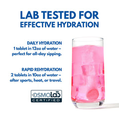 Plink provides low sugar per serving for easy daily hydration.