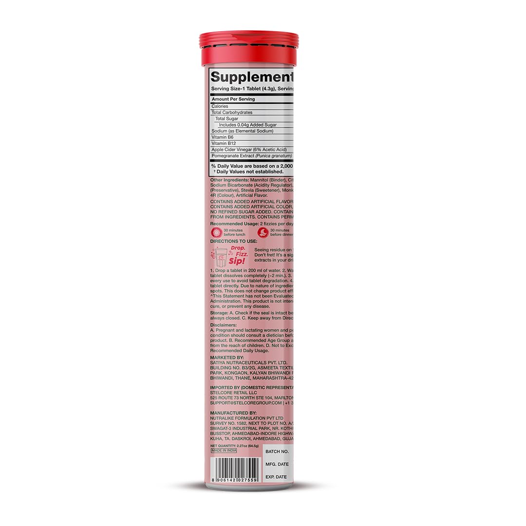 PLIX travel-pack on the go for easy daily ACV.