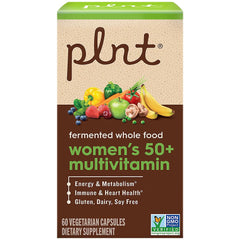 plnt Bottle label shows nutritional details for informed daily use.