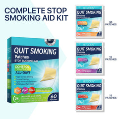 PLSHSBSE Quit Patch 24-hour continuous support for cravings management