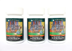 Plum Flower The Great Mender teapills bottle for easy daily use in a 3-pack