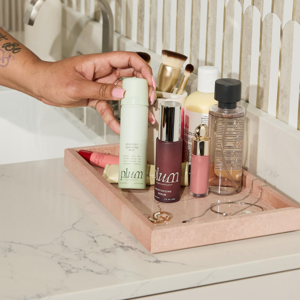 PLUM Vagiceuticals micellar cleansing uses oat-based amino acids gently