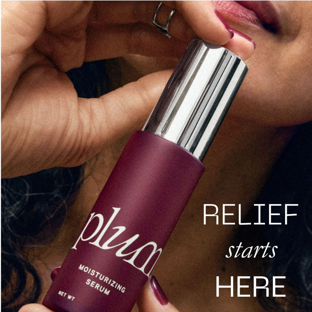 PLUM Vagiceuticals VGP-80 Peptide Complex highlighting advanced hydration formula