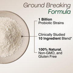 PlusPlus Ultra GLP1 digestive health illustration highlighting gut-brain signaling support.